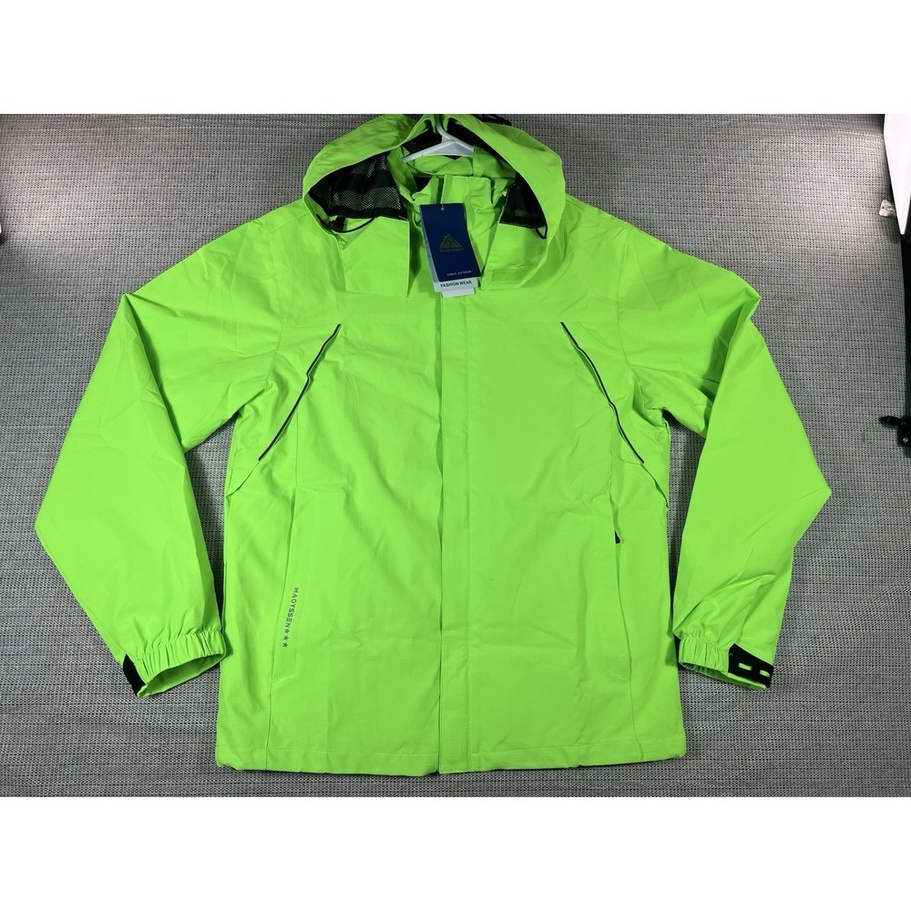 MAOYSSEN outdoor Waterproof Raincoat Size SMALL lightweight Jacket With Detachab